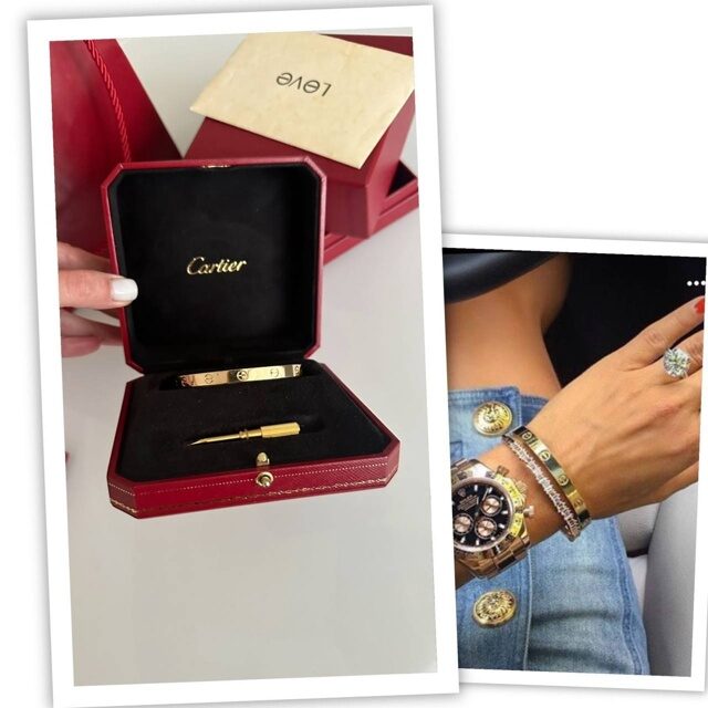Браслет Cartier Love♥️♥️♥️   золото 750 Состояние нового.  Размер 18  Широкая  модель ✅ Ширина 6,1мм Коробка, сертификат, отвертка , пакет