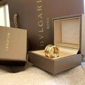 Новое кольцо bvlgari b.zero1,желтое золото,весь комплект,4 витка,отлично в подарок,размер 56,