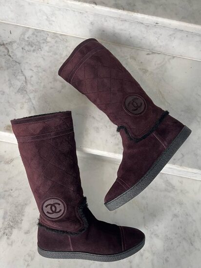 Chanel Маркировка 38.5 Длина 31см В отличном состоянии